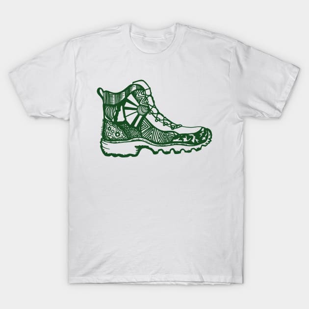 hikenh_bootgrn T-Shirt by kk3lsyy